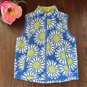 LL Bean fleece vest, size M/10-12